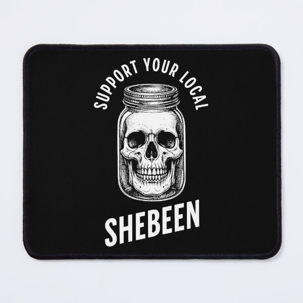 Item preview, Support Your Local Shebeen Skull Mason Jar designed and sold by d247.
