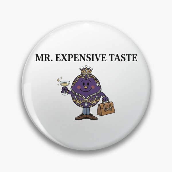 Item preview, Mr. Expensive Taste Character Funny Tiktok Purple Meme Shopping Online King Prince Suit Men Boy Cartoon Animated Comic BookLittle Miss designed and sold by SamiraArts.