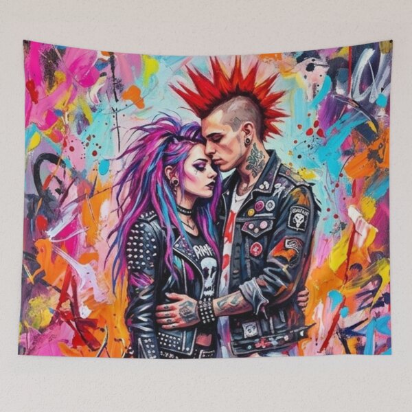 Item preview, Punk happiness designed and sold by PP&RAINBOW SHOP.