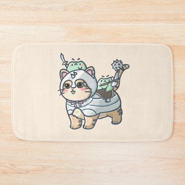 Item preview, Copy of Battle Frogs! - Cute Frogs Ride Cat into Battle designed and sold by ShyHomebodyClub.