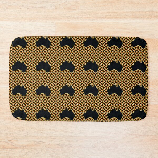 Item preview, Pattern - Orange and Yellow Triangles with Australia designed and sold by ZepoPublishing.