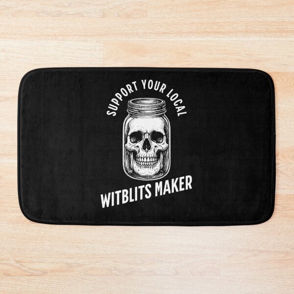 Item preview, Support Your Local Witblits Maker Skull Jar designed and sold by d247.