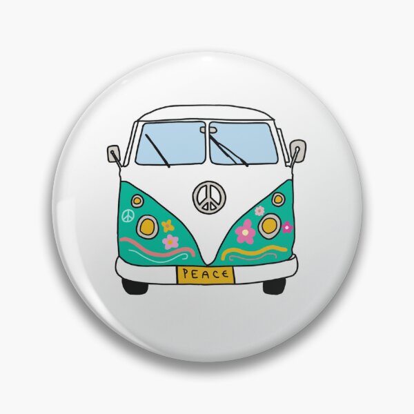 Item preview, Green Hippie Van designed and sold by Cute-Chaotic-Co.