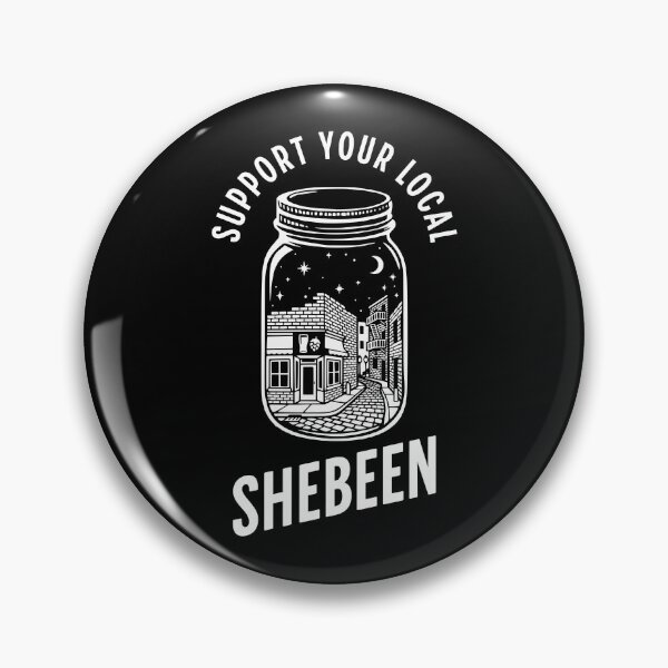 Item preview, Support Your Local Shebeen Pub Bar Night Scene designed and sold by d247.