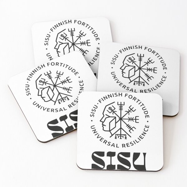 Item preview, SISU - Finnish Fortitude and Universal Resilience Emblem designed and sold by Flowing Colurs.