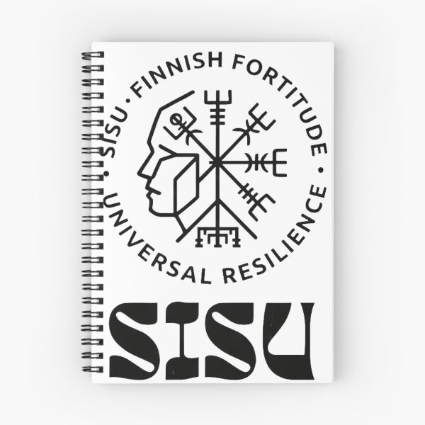 Item preview, SISU - Finnish Fortitude and Universal Resilience Emblem designed and sold by Flowing Colurs.