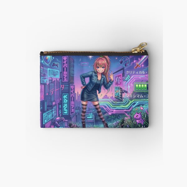 Item preview, Akira Cyber World Fusion – Gaming Desk Mat & Laptop Skin / Moonflower Resonance Official designed and sold by dragon580.