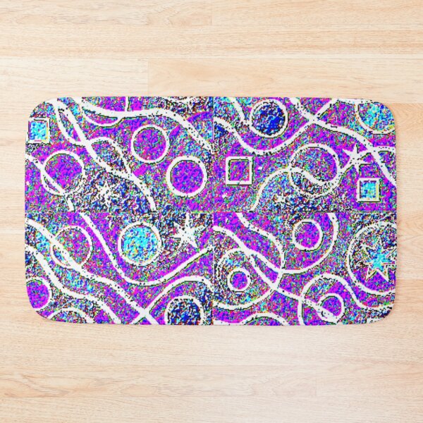 Item preview, celestial tangled dreams blend colorful geometric abstract pattern designed and sold by SmashingDeals.