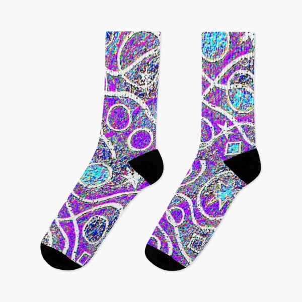 Item preview, celestial tangled dreams blend colorful geometric abstract pattern designed and sold by SmashingDeals.
