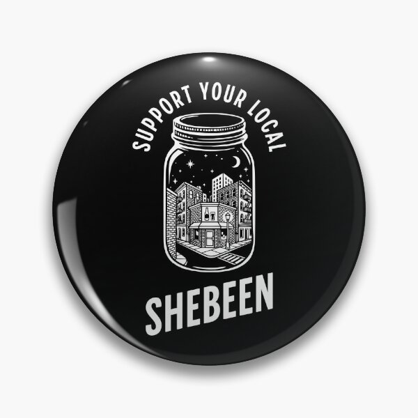 Item preview, Support Your Local Shebeen Bar Cityscape Mason Jar designed and sold by d247.
