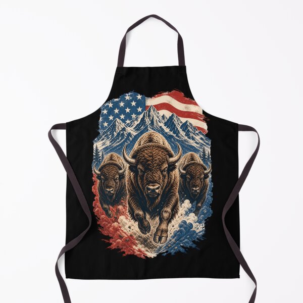 Item preview, American Bison Trio 1776–2026 Patriotic Design designed and sold by FREENATION2026.