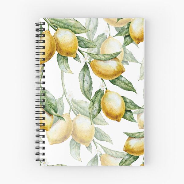Item preview, Watercolor Lemon Pattern Mediterranean Style designed and sold by Alisles.