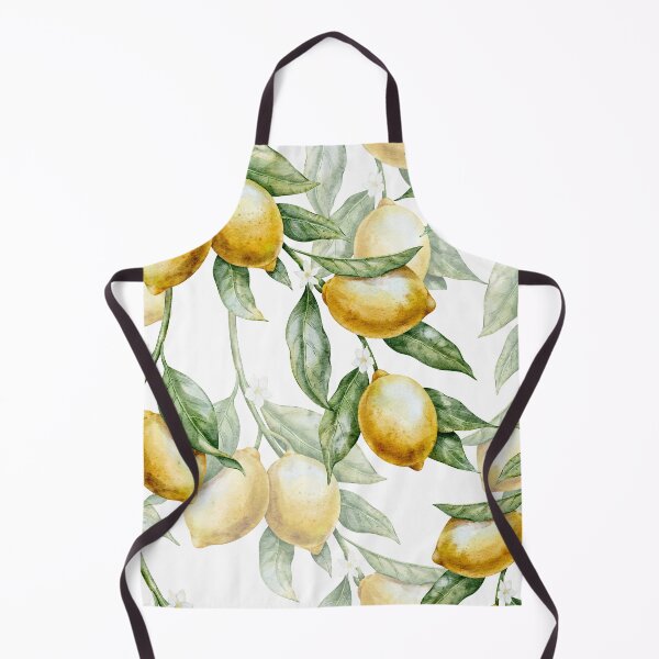 Item preview, Watercolor Lemon Pattern Mediterranean Style designed and sold by Alisles.