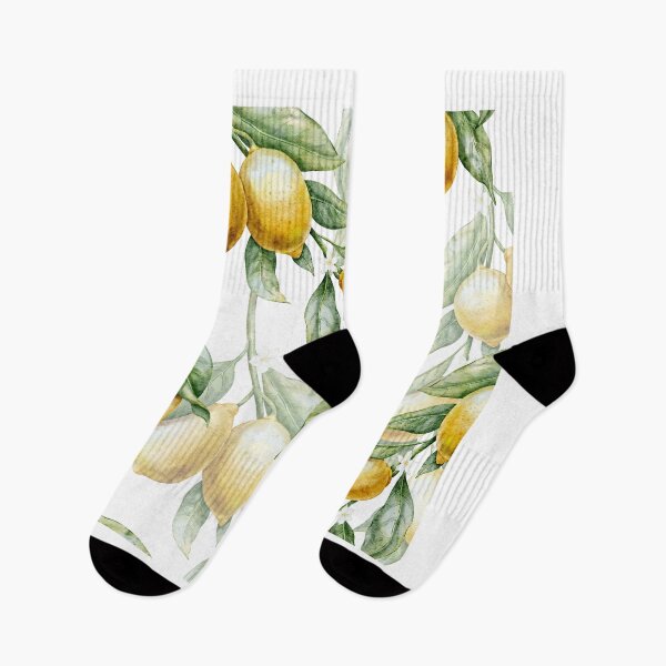 Item preview, Watercolor Lemon Pattern Mediterranean Style designed and sold by Alisles.