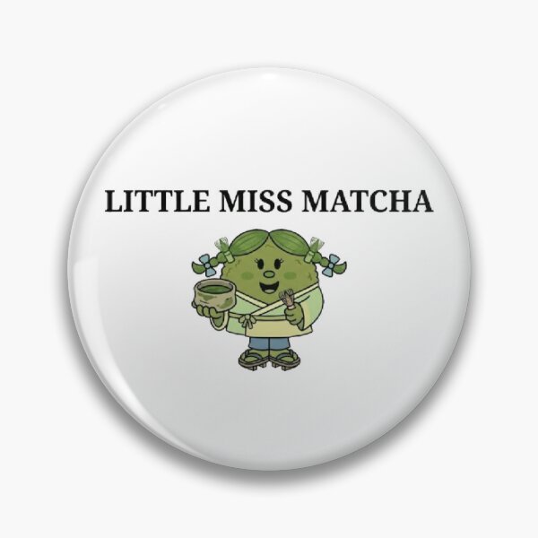 Item preview, Little Miss Matcha Character Green Funny Cute Tiktok Japan Japanese Powder Food Drink Coffee Caffeine Mr Men Comic Book Character designed and sold by SamiraArts.