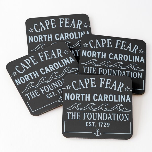 Item preview, Cape Fear North Carolina Vintage Beach T-Shirt designed and sold by artlife4.