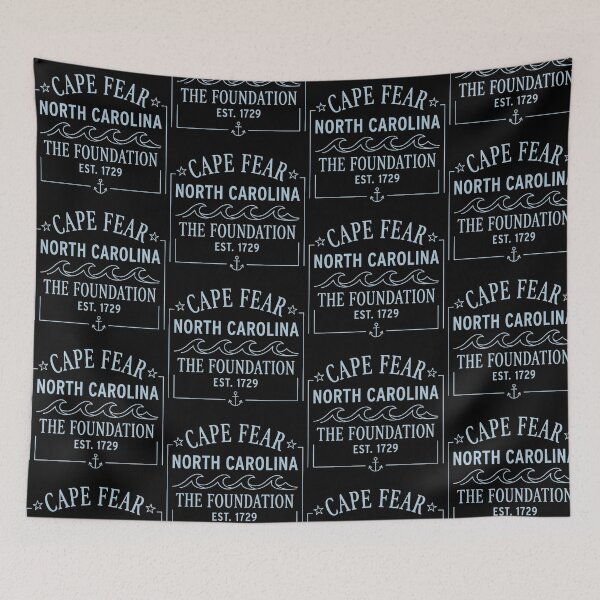 Item preview, Cape Fear North Carolina Vintage Beach T-Shirt designed and sold by artlife4.