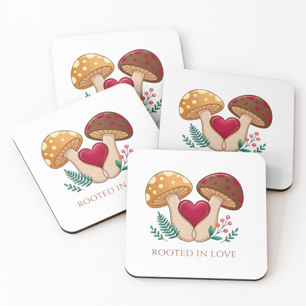 Item preview, Rooted in Love Cottagecore Eco Mushroom Nature designed and sold by Nuvoro Eco Awareness.