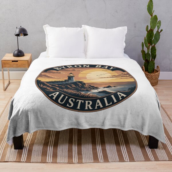 Item preview, Byron Bay Australia Sticker: Lighthouse Sunset designed and sold by CircinusStore.