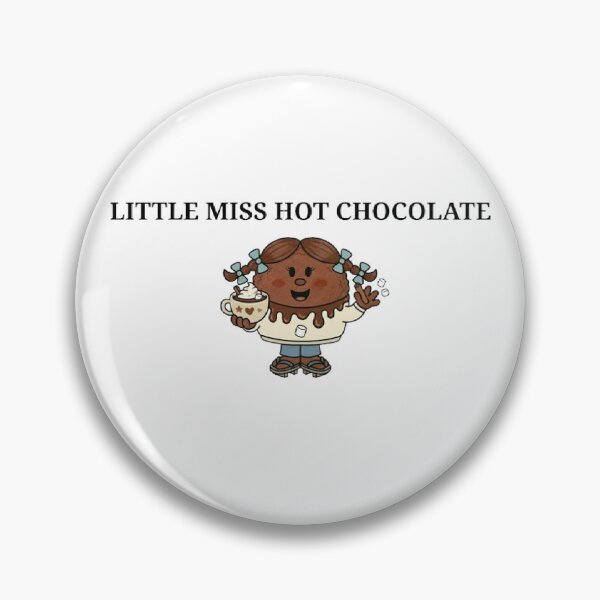 Item preview, Little Miss Hot Chocolate Character Cute Cocoa Brown Coquette Bow Christmas Hit Drink Coffee Caffeine Sweater Cold Funny Little Miss Cute Book Comic Character Cartoon designed and sold by SamiraArts.
