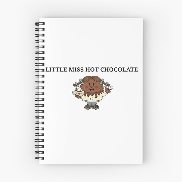 Item preview, Little Miss Hot Chocolate Character Cute Cocoa Brown Coquette Bow Christmas Hit Drink Coffee Caffeine Sweater Cold Funny Little Miss Cute Book Comic Character Cartoon designed and sold by SamiraArts.