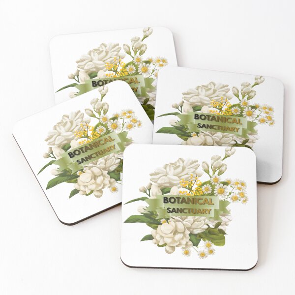 Item preview, Botanical Sanctuary Elegant White Flowers Garden Aesthetic designed and sold by vibecraft_studio2.