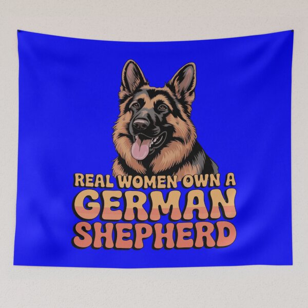 Item preview, Pet Owner Art Design Gift Real Women Own A German Shepherd designed and sold by fantasticdesign.