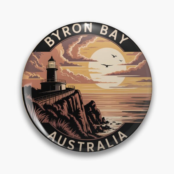 Item preview, Byron Bay Australia: Lighthouse Sunset designed and sold by CircinusStore.