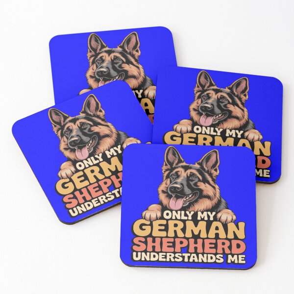 Item preview, Pet Owner Art Design Only My German Shepherd Understands Me designed and sold by fantasticdesign.
