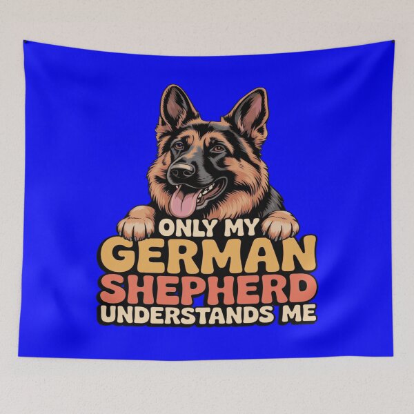 Item preview, Pet Owner Art Design Only My German Shepherd Understands Me designed and sold by fantasticdesign.