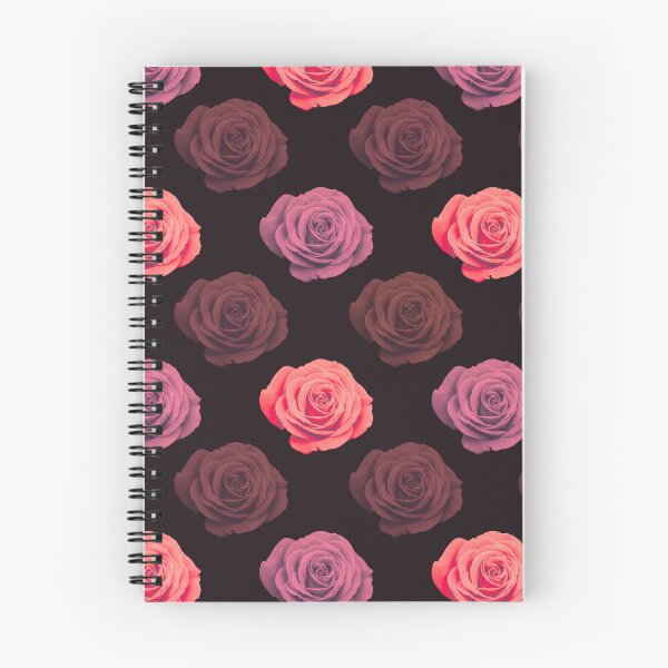Item preview, Dark Rose Pattern | Vintage Pink Mauve Black Seamless Floral Botanical designed and sold by Dino-Lune.