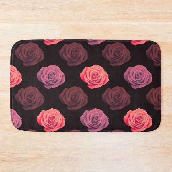 Item preview, Dark Rose Pattern | Vintage Pink Mauve Black Seamless Floral Botanical designed and sold by Dino-Lune.