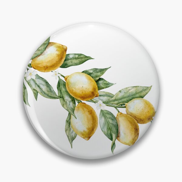 Item preview, Watercolor Lemon Branch Botanical Illustration designed and sold by Alisles.