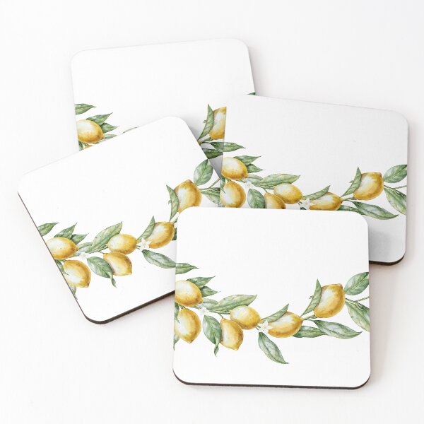 Item preview, Watercolor Lemon Branch Botanical Illustration designed and sold by Alisles.