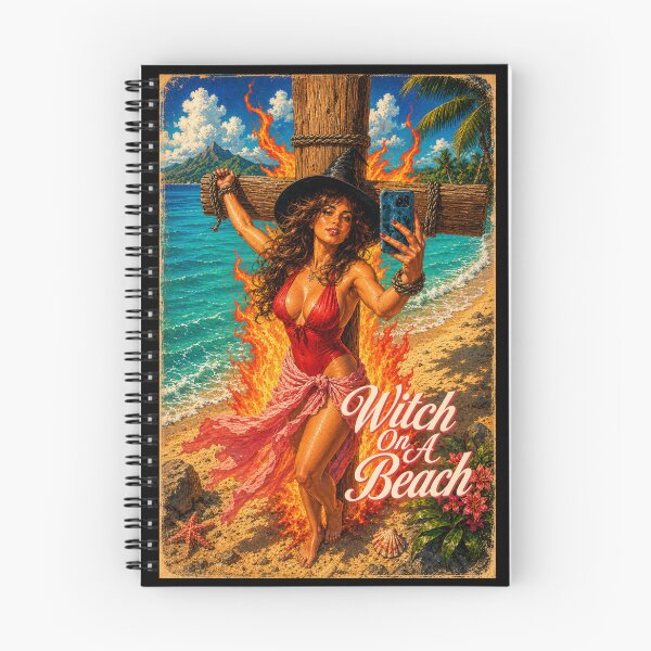Item preview, Burning Witch On A Beach designed and sold by FilMate.