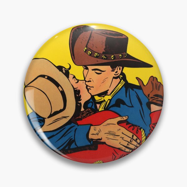 Item preview, Retro Western Romance Illustration – Classic Cowboy Love & 50s Soap‑Opera Drama designed and sold by Analog Aura .