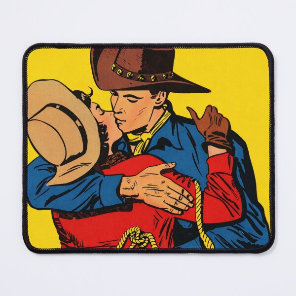 Item preview, Retro Western Romance Illustration – Classic Cowboy Love & 50s Soap‑Opera Drama designed and sold by Analog Aura .