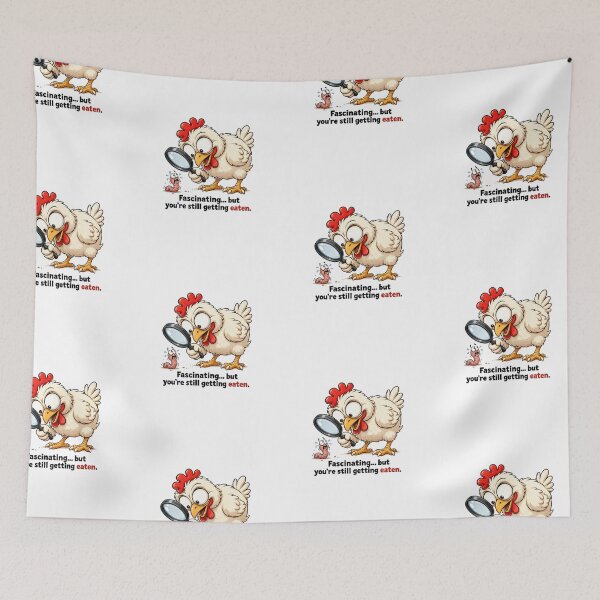 Item preview, Funny Chicken and Worm T-Shirt  designed and sold by SarcasmOnCotton.