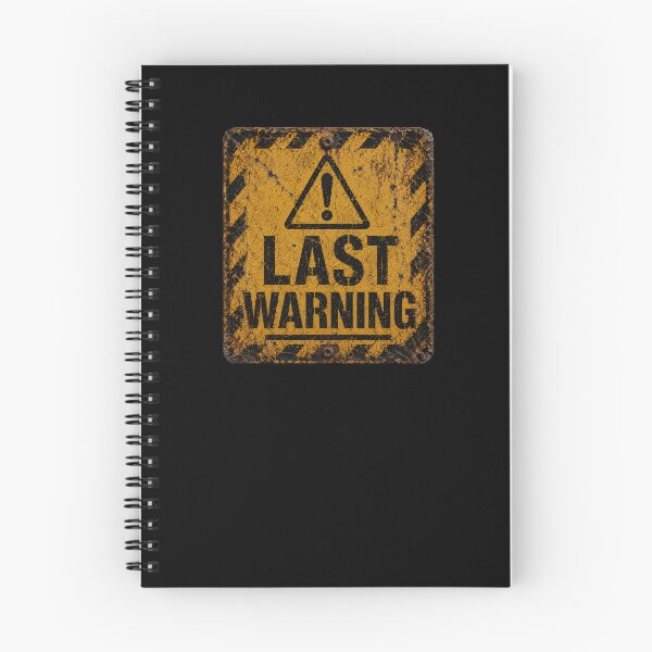 Item preview, last Warning designed and sold by MetusArt.