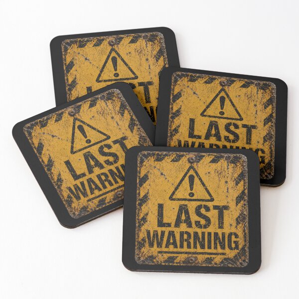 Item preview, last Warning designed and sold by MetusArt.