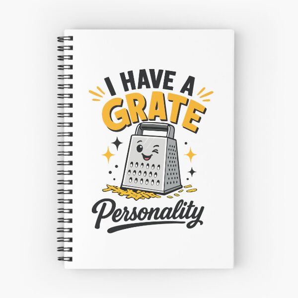 Item preview, I Have a Grate Personality – Funny Cheese Grater Pun Design designed and sold by Apotheosis by Irie Meraki.
