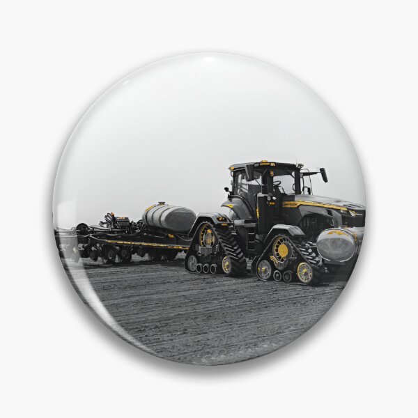 Item preview, Powerful Massey Ferguson Tractor with Planter Rig - Dramatic Charcoal Art designed and sold by CiaraCharcoal.
