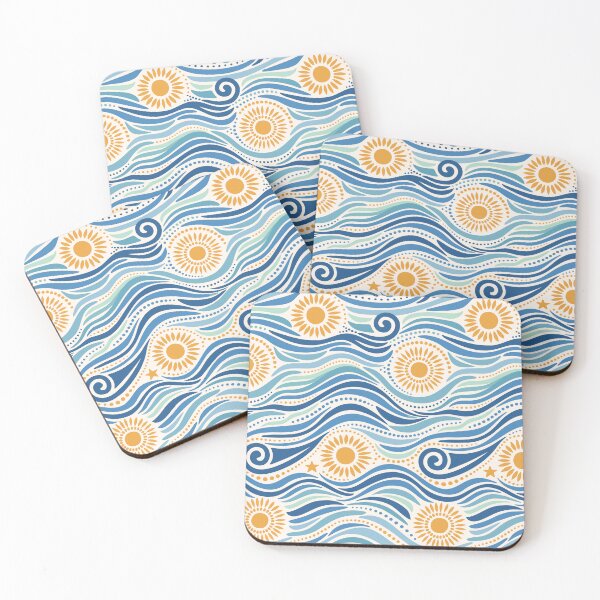 Item preview, Starry Day at the Seaside designed and sold by Dana Du.