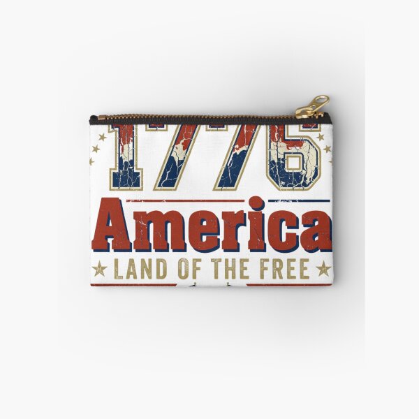 Item preview, America 1776 Land of the Free Sticker – Vintage Distressed Patriotic 4th of July Design designed and sold by Thornvale.