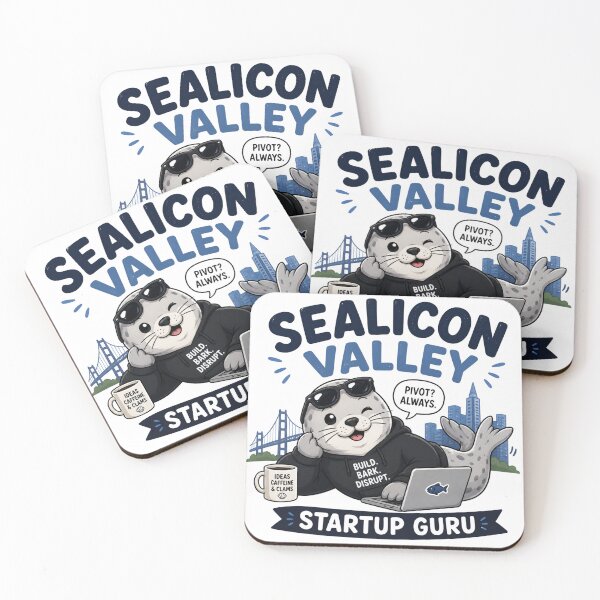 Item preview, Sealicon Valley Startup Guru designed and sold by Itai Doshin.