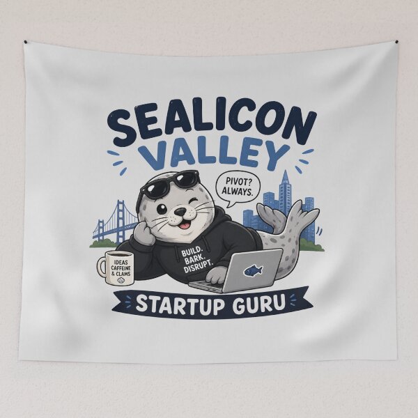 Item preview, Sealicon Valley Startup Guru designed and sold by Itai Doshin.