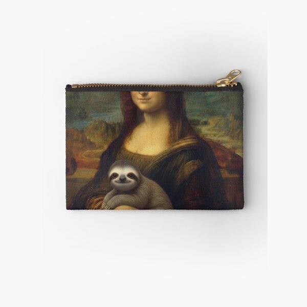 Item preview, Mona Lisa Sloth Parody Funny Renaissance Art designed and sold by d247.