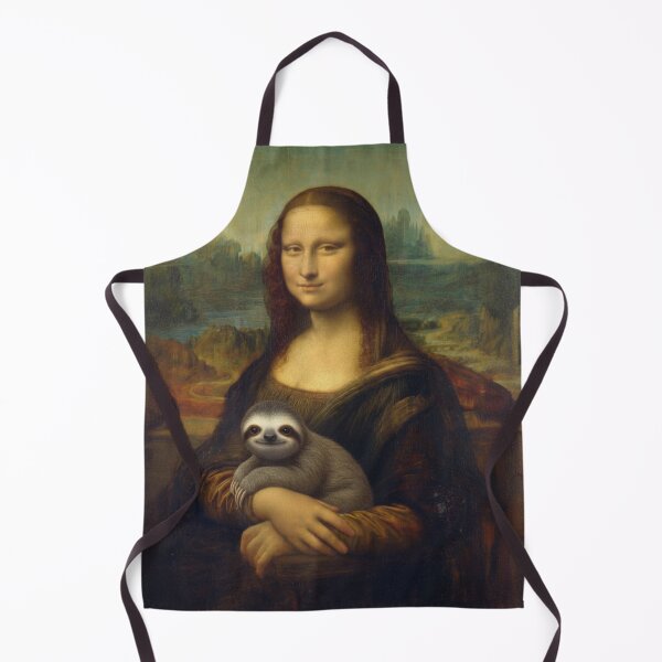 Item preview, Mona Lisa Sloth Parody Funny Renaissance Art designed and sold by d247.