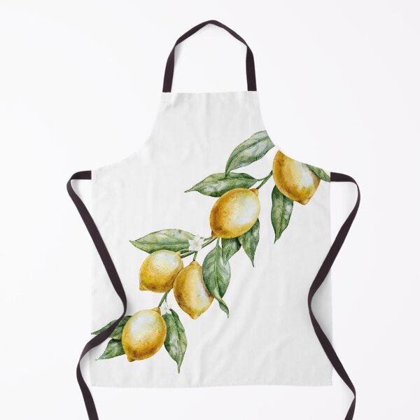 Item preview, Watercolor Lemon Branch Mediterranean Style designed and sold by Alisles.