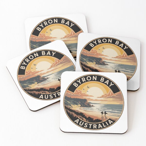 Item preview, Byron Bay Australia: Lighthouse Sunset Waves designed and sold by CircinusStore.